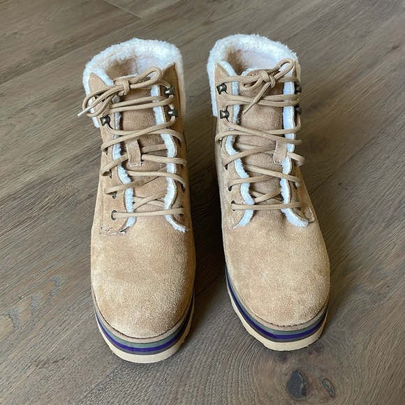 Bearpaw Retro Quinn Boots In Iced Coffee Size 10 - Picture 6 of 15